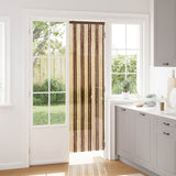Insecten Gordijn Chenille En 100% Pp Bruin En Beige (Dubbele Strip)
