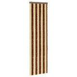 Insecten Gordijn Chenille En 100% Pp Bruin En Beige (Dubbele Strip)