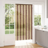 Insecten Gordijn Chenille En 100% Pp Bruin En Beige (Dubbele Strip)