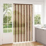 Insecten Gordijn Chenille En 100% Pp Bruin En Beige (Dubbele Strip)