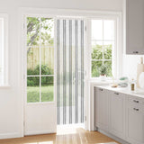 Insecten Gordijn Chenille En 100% Pp Grijs En Wit (Dubbele Strip)