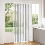 Insecten Gordijn Chenille En 100% Pp Grijs En Wit (Dubbele Strip)