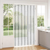 Insecten Gordijn Chenille En 100% Pp Grijs En Wit (Dubbele Strip)