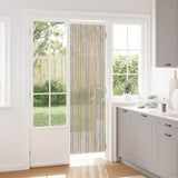Insecten Gordijn Chenille En 100% Pp Grijs En Beige (Dubbele Strip)