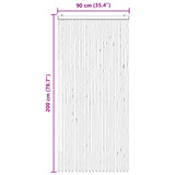Insecten Gordijn Chenille En 100% Pp Grijs En Beige (Dubbele Strip)