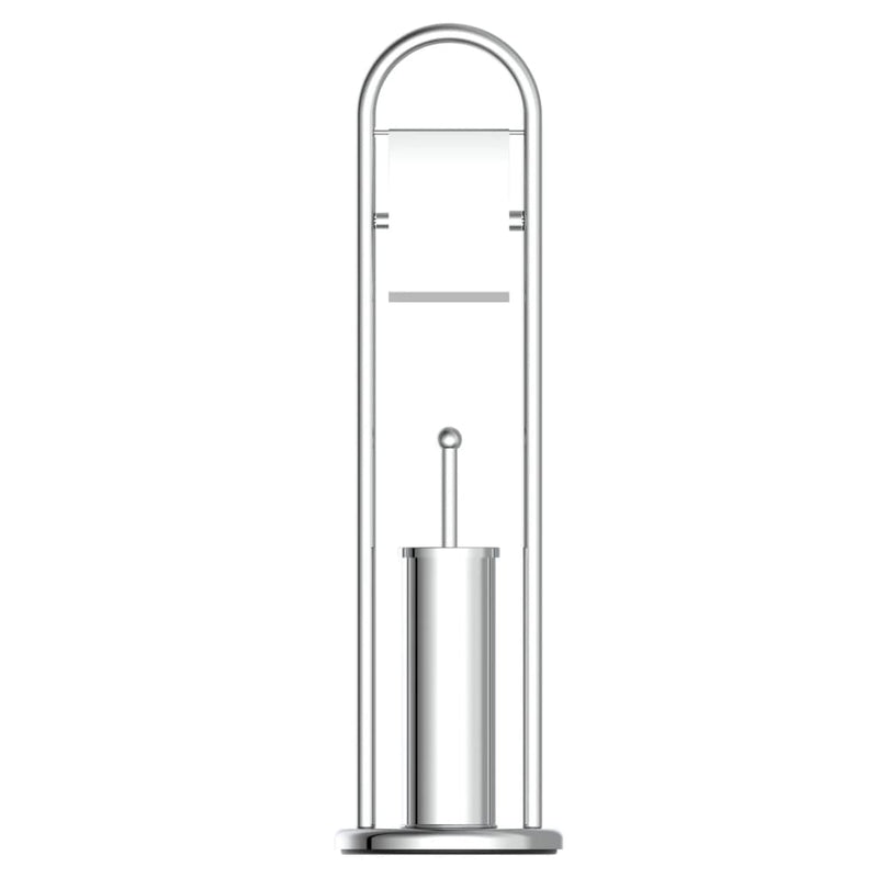 Eisl Toiletset 2-In-1 Vrijstaand Chroomkleurig