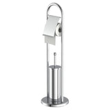 Eisl Toiletset 2-In-1 Vrijstaand Chroomkleurig