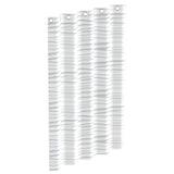 Eisl Douchegordijn Met Golf 200X180X0,2 Cm Wit