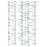 Eisl Douchegordijn Met Golf 200X180X0,2 Cm Wit