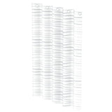 Eisl Douchegordijn Met Golf 200X180X0,2 Cm Wit