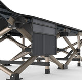 ATORPOK SHOP Campingbed - opklapbaar logeerbed tot 200 kg, extra breed vouwbed