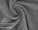 10-delige Premium Handdoekenset - Antraciet Betz