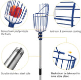 Fruitplukker met telescopische steel tot 4 meter - Fruitgrijper MaidMAX