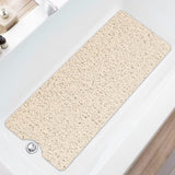 Douchemat antislip en wasbaar - Zachte comfortabele douchemat - schimmelwerend & sneldrogend - Diverse maten, Beige - Mavicen