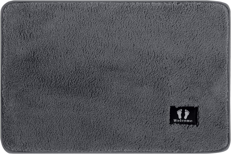 Antislip absorberende badmat - Diverse maten - Grijs, RTBQJ-AT