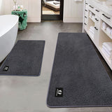 Antislip absorberende badmat - Diverse maten - Grijs, RTBQJ-AT