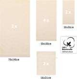 10-delige Premium Handdoekenset - Beige Betz