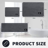 Antislip absorberende badmat - Diverse maten - Grijs, RTBQJ-AT