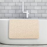 Douchemat antislip en wasbaar - Zachte comfortabele douchemat - schimmelwerend & sneldrogend - Diverse maten, Beige - Mavicen