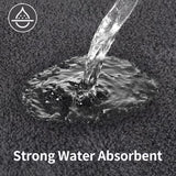 Antislip absorberende badmat - Diverse maten - Grijs, RTBQJ-AT