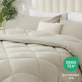 4 Seizoenen dekbed - all-seasons- quilt 300 gsm microvezel - Diverse maten - Beige, WAVVE