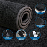 Antislip absorberende badmat - Diverse maten - Grijs, RTBQJ-AT