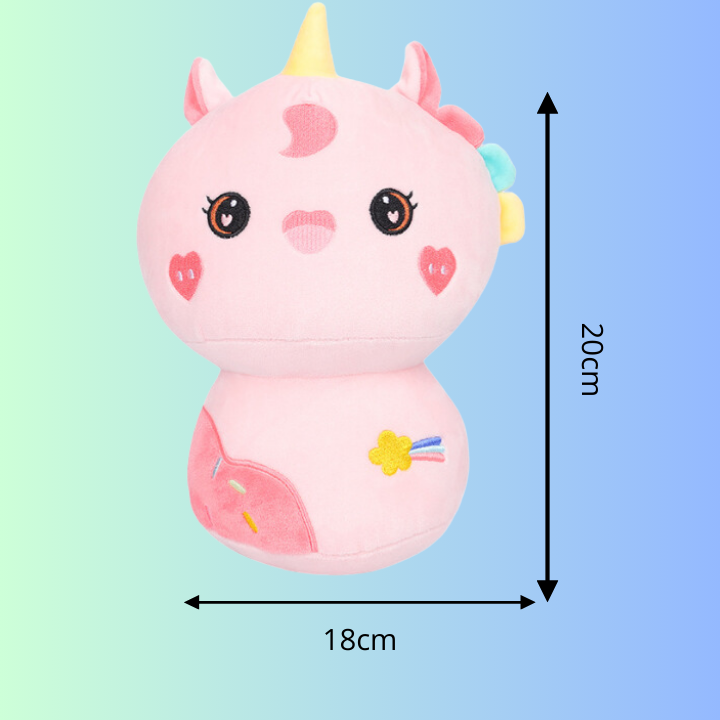 Frooneys Bibi - Kawaii Musheys plushie knuffel - Eenhoorn - 20cm