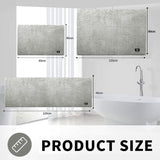 Antislip absorberende badmat - Diverse maten - Lichtgrijs, RTBQJ-AT