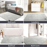 Antislip absorberende badmat - Diverse maten - Lichtgrijs, RTBQJ-AT