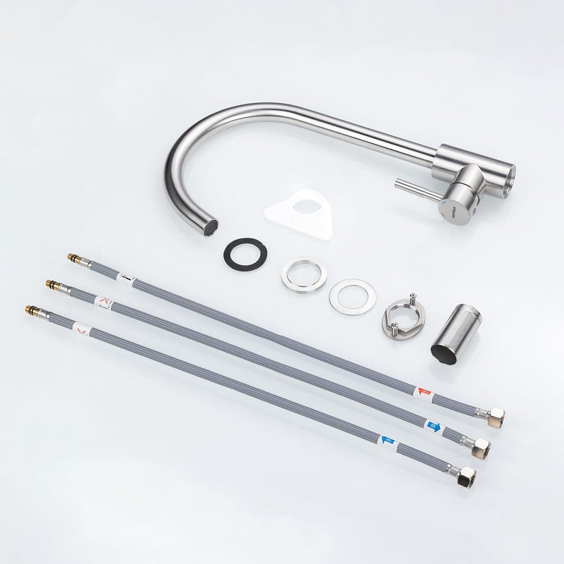 Lage druk keukenkraan - 360° Draaibaar keukenkraan GRIFEMA