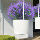 12 Bossen Paarse Lavendel - Fuchsia Weersbestendige Bosjes Kunstplanten als decoratie - Kinisty