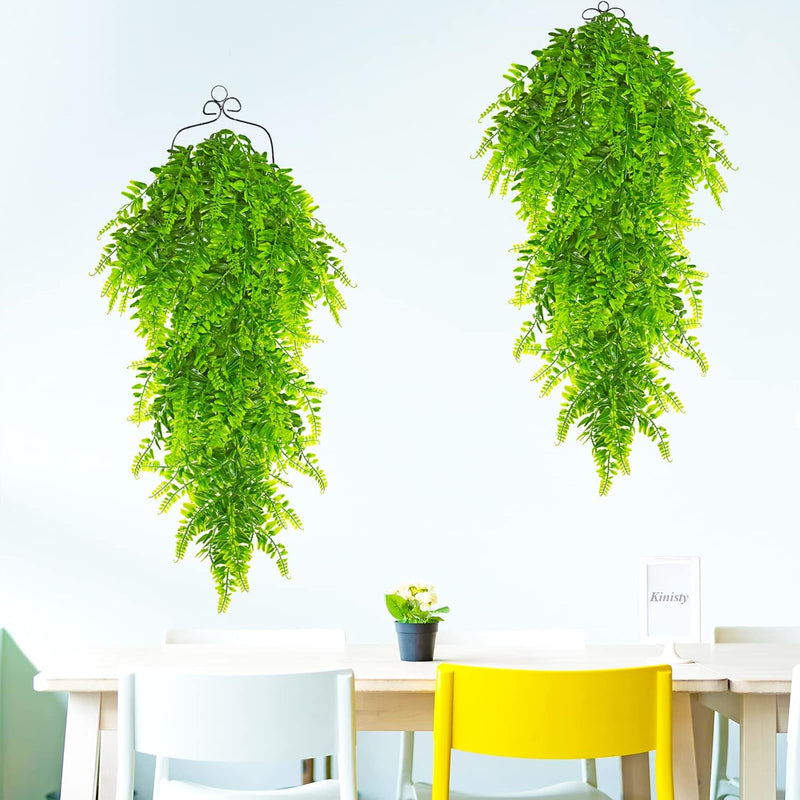 4 Hangvarens - UV- en Weersbestendige Kunstplanten als decoratie - Kinisty