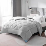 4 Seizoenen dekbed - all-seasons- quilt 300 gsm microvezel - Diverse maten - Grijs, WAVVE