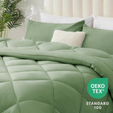 4 Seizoenen dekbed - all-seasons- quilt 300 gsm microvezel - Diverse maten - Groen, WAVVE