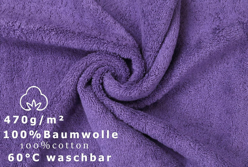 10-delige Premium Handdoekenset - Lila Betz