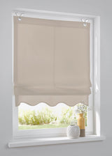 Vouwgordijn 45/60/80/100/120x140cm - Natural - Kutti