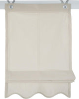 Vouwgordijn 45/60/80/100/120x140cm - Natural - Kutti