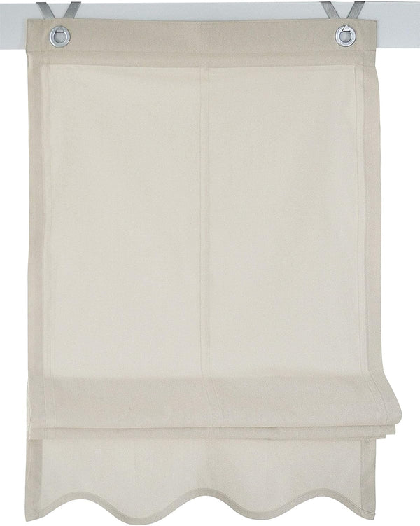 Vouwgordijn 45/60/80/100/120x140cm - Natural - Kutti