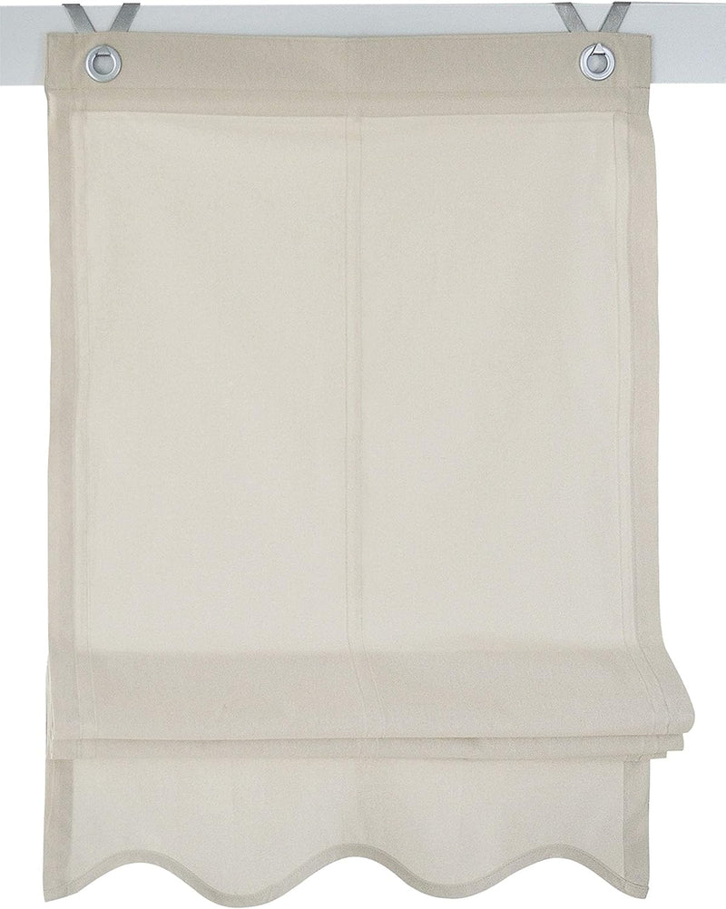 Vouwgordijn 45/60/80/100/120x140cm - Natural - Kutti