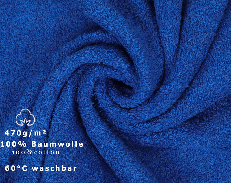 10-delige Premium Handdoekenset - Navy Betz