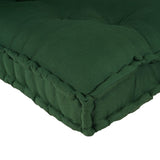 Pallet Sofa Kussen Met Arm- En Rugsteun - Groene Stof