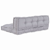 Pallet Sofa Kussen Met Rugsteun Grijs Stof