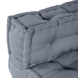 Modular Poef Grijs 70X70X54 Stof