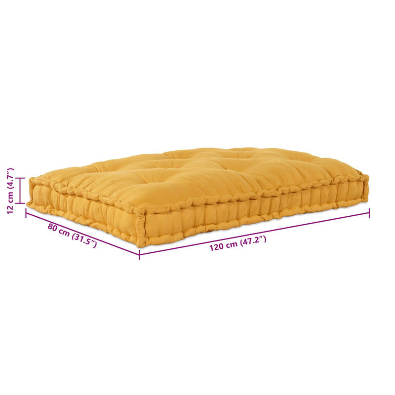 Pallet Sofa Kussen In Gele Stof