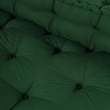 Palletssofa Kussen Met Rugleuning Groene Stof