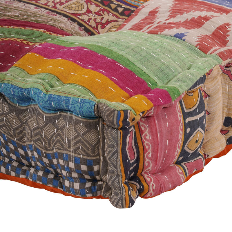 Pallet Sofa Kussen Patchwork Stof