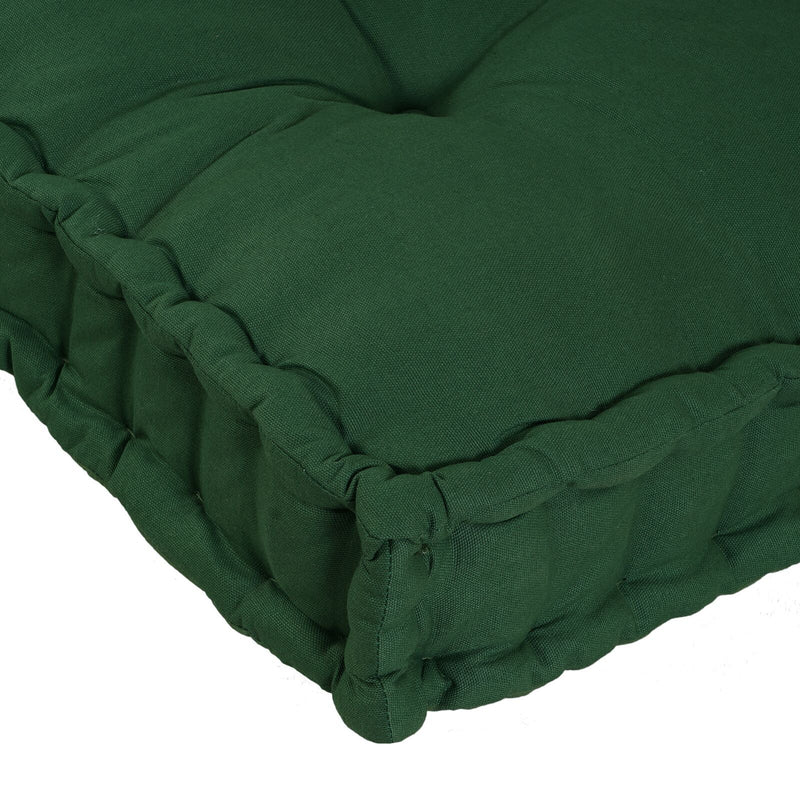 Palletssofa Kussen Met Rugleuning Groene Stof