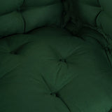 Pallet Sofa Kussen Met Arm- En Rugsteun - Groene Stof