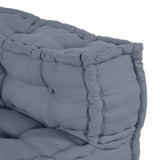 Poef Grijs 140X70X36 Stof