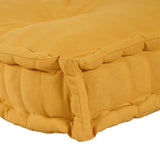 Palletsofa Kussen Met Rugleuning Geel Stof